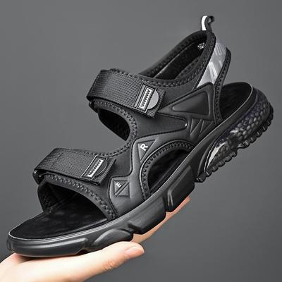 Fashion Designer New Thick Bottom Hollow Casual Men's Shoes 2024 Fashion Retro Soft Sole Outdoor Beach Roman Style Men's Sandals