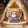 Soft Stuffed Cat Plush Throw Pillow Monthly Salary Cat Cat Plush Cushion  Cartoon Cushion