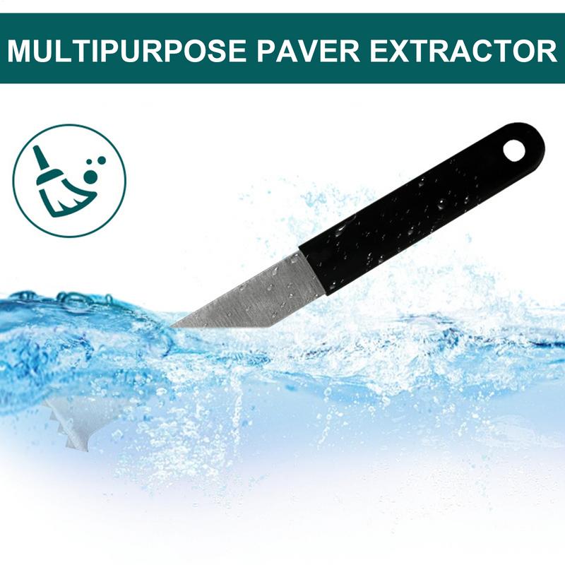 Paver Extractor Tool Non-Slip Handle Paver Lifter Paving Tamper Tool Ergonomic Ground Tamper Brick Gripper For Beginners
