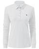 Gopuune Long Sleeve Polo Golf Perfect for Casual UV Plus Size Women's Shirt, Wear, Collared, Breathable, Moisture-Wicking, Quick-Drying, Tennis,