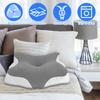 Butterfly Shaped Pillowcase Polyester Cervical Pillowcase with Zipper Smooth Soft Satin Neck Pillows Cover Bedding Accessories