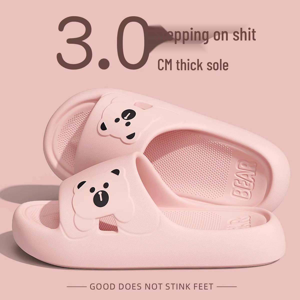 

Summer 2025 Cloud-Feel Cool Slippers for Women & Men - Indoor & Bathroom, Anti-Slip 38-39 fits size 37-38