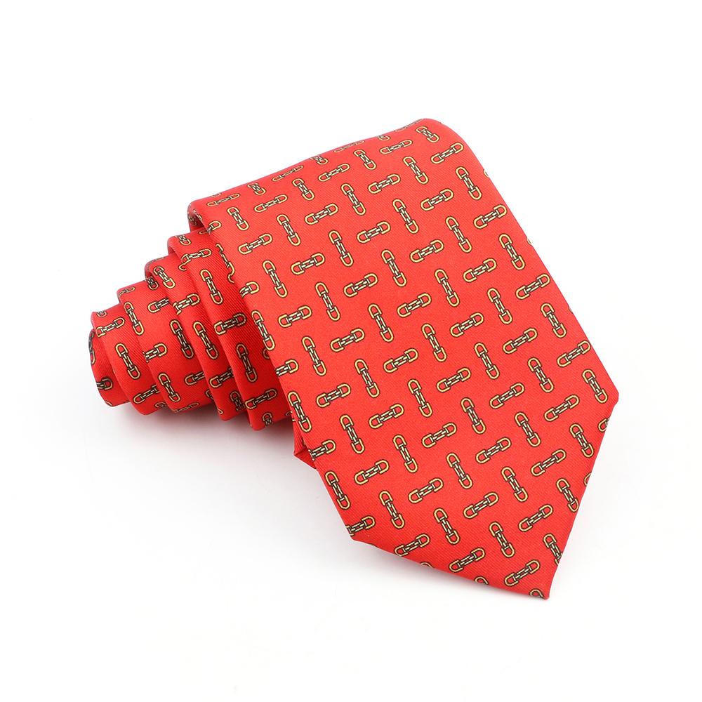 Supermjuka bohemiska sidenpolyesterslipsar för män Nyhet Design Bröllopskontor Företag Gravata tryckt slipspresent