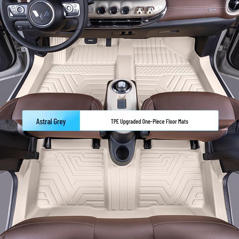 Wuling Bingo TPE Floor Mats - Premium & Lightweight, Original Color, Wear-Resistant, Non-Slip