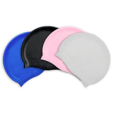 Silicone Bathing Caps Long Hair Large Swim Caps High Elastic Diving Hat Silicone Swimming Caps