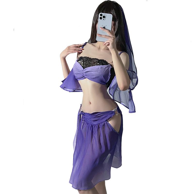 Passion Sexy Pajamas Costume Cosplay Dancing Girl Exotic Costume Sexy Lingerie Retro Hanfu Dress Hanfu Uniform