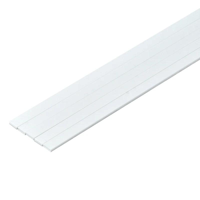 5-100pcs Architectural Model Making Rods , White ABS Square Plastic Sticks for Precision DIY Projects & Prototyping