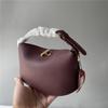 First-Layer Cowhide Leather Handbag, Shoulder Bag, Crossbody Bag for Women, Summer New Korean Style Ingot Bag, Exquisite and Versatile Women's Bag