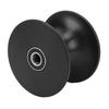 Xuuyuu Boat Trailer Roller 90X64mm Plastic Metal Boat Yacht Trailer Black