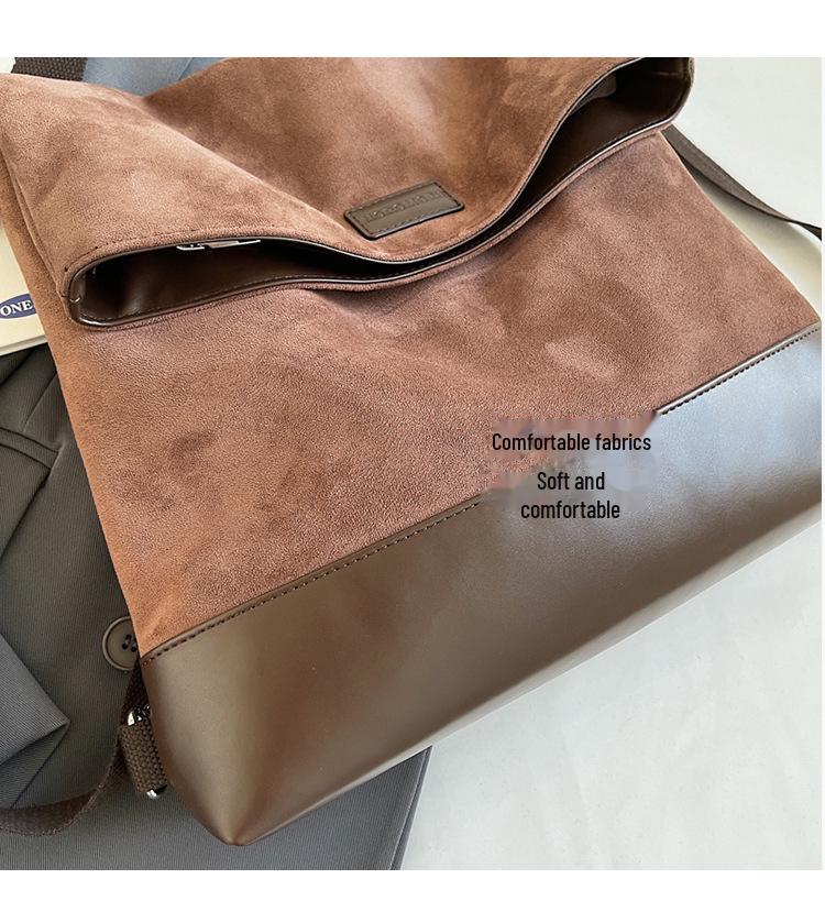 2024 Retro Large Capacity Women's Backpack - Autumn/Winter Fashion Commuter Bag