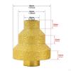 Pagoda Bevel Chamfer Tool for Marble and Granite Cutting