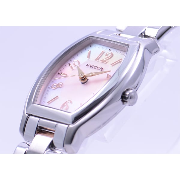 Citizen Women's KH8-730-93 ( Watch Wicca Solar-Tech Standard Tonneau) Tonneau Watch Silver Analog