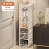Multiple Layers Shoe Organizer Shoe Rack Organizer Space Saving Rack For Wall Corner Stackable Shelf  Adjustable Saving Cabinet