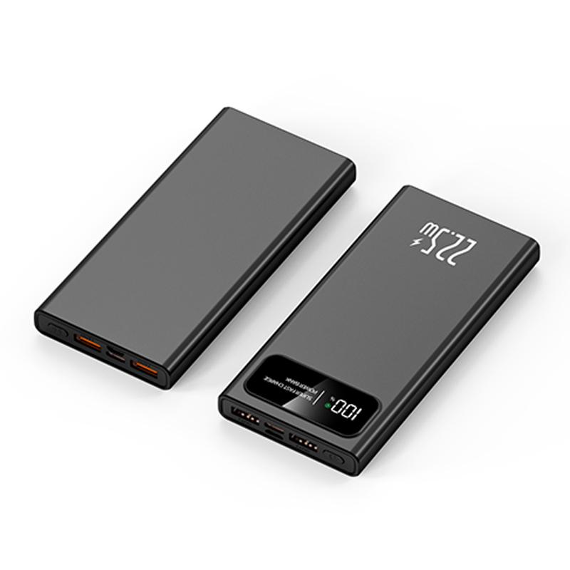 22.5W Super Fast Charging Mobile Power Bank 30000mAh Large Capacity Power Bank