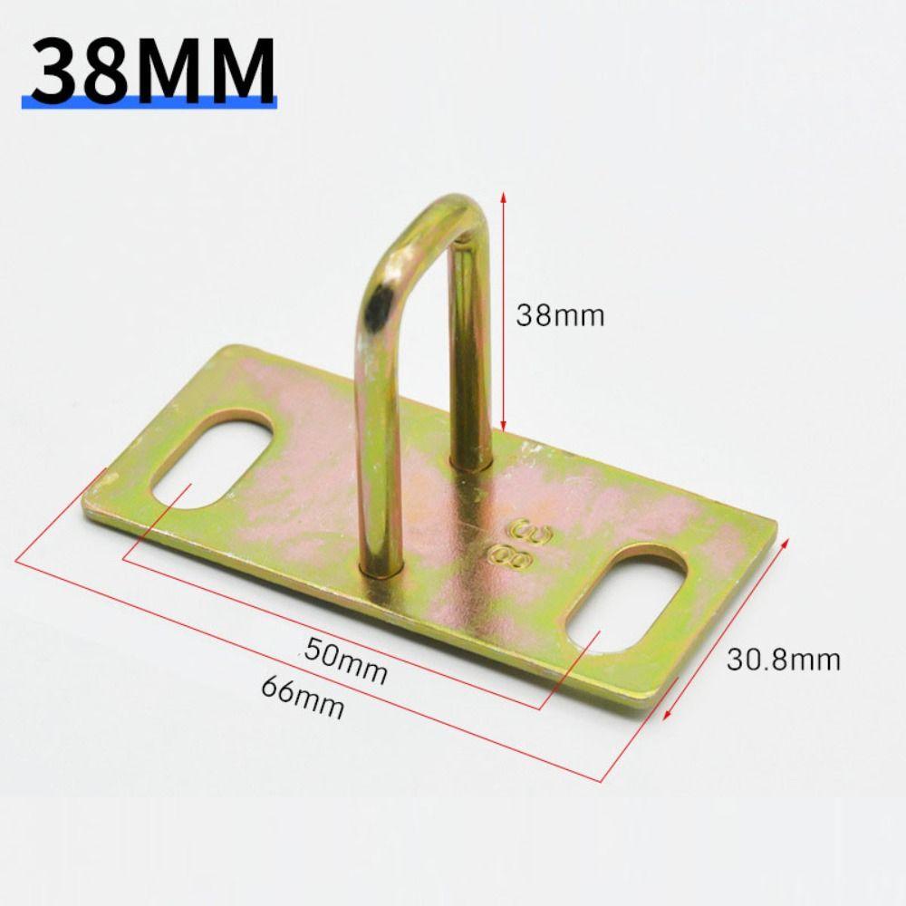 Multisizes Catch Buckle Metal Pedal Lock Plate Saddle Bucket Lock  Electric Vehicle Parts