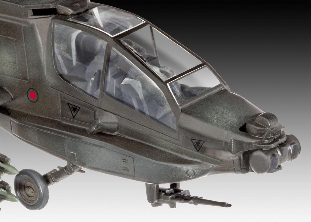 Deutscher Revell Maßstab US Army Apache Plastikmodellbausatz 04985 1/100 AH-64A