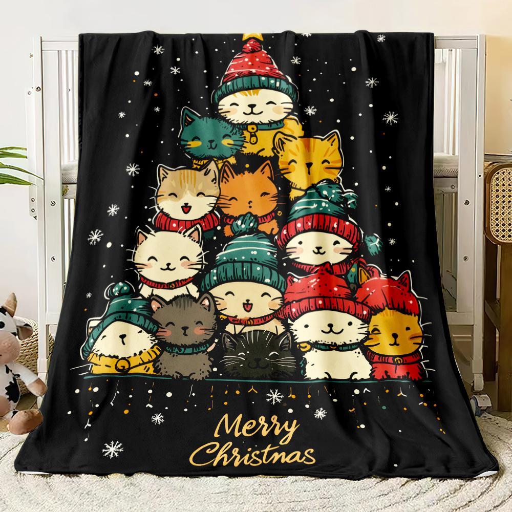 Anime Cute Cartoon Flannel Thin Blanket Bedroom Blanket, Iving Room,sofa Blanket,student Office Nap,camping Trip,children's Gift