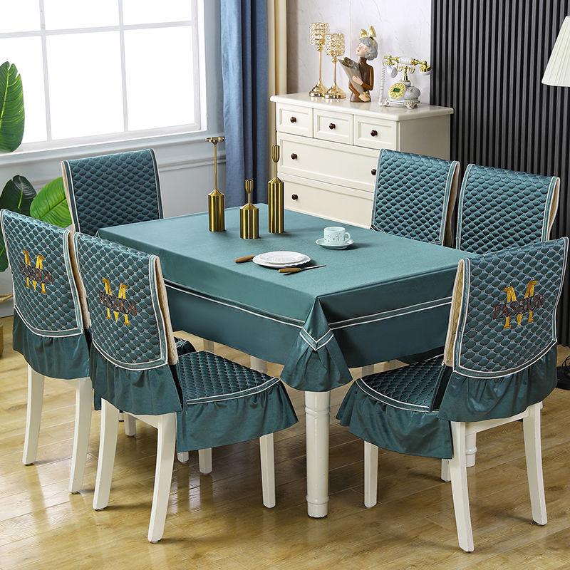 Wysokiej jakości chiński styl pogrubiony kwadratowy obrus biurkowy nowy styl antypoślizgowa poduszka siedziska obrus domowy obrus na krzesło