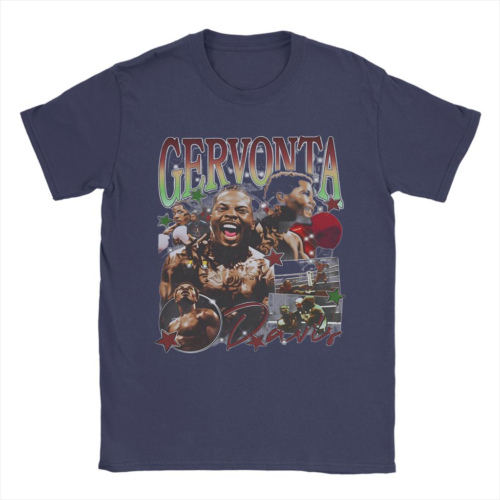 Casual Tank Gervonta Davis TShirts Unisex O Neck 100 Cotton T Shirt Short Sleeve Tees Graphic Clothes