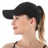 Women's Casual Ponytail Punching Mesh Ball Cap