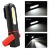 Rechargeable COB LED Work Light Portable COB Inspection Lamp with Magnetic Waterproof Work Flashlight For Car Repair Emergency