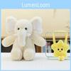 Elephant Stars Pack Plush Toy Cute Cartoon Girl Sofa Decoration Gift Holiday