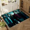 Popular TV Teen Wolf Floor Mat Soft Thickened Absorbent Non-Slip Bedroom Living Room Door Mat Home Decor Flannel Rugs