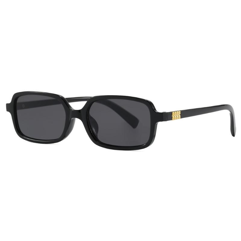 New Square Small Frame Sunglasses For Women Retro Vintage Sunglasses Slimming Uv Protection Instagram Viral Sunglasses