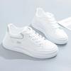 Fashion 2025 Spring Autumn Breathable Casual Shoes for Women Platform Running Tennis Sneakers Female White Concise Versatile Walking Fla