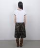 Lmr Floral Logo Bermuda Pants Khaki