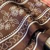 1 szt. Kwadratowy szalik 70 cm w wzór paisley w stylu bohemskim dla kobiet, odpowiedni do codziennej mody, na wyjścia na miasto, w tym szaliki, opaski na głowę