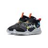 Li Ning Kids Sports Lifestyle Series Comfortable Versatile Durable Casual Shoes Kids Shoes Black Purple YKNS094-3