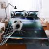 Men Bedclothes Sports Fotbal Bed Cover Sets Comfortable Soft with Soft Fabric Duvet Set Beding Sets Socer 172*218cm 20*230cm Bedsets Young Boys