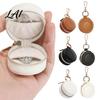 Anti Scratch Jewelry Protector Portable Box Travel Organizer Leather Keychain PU Case Soft Small Case