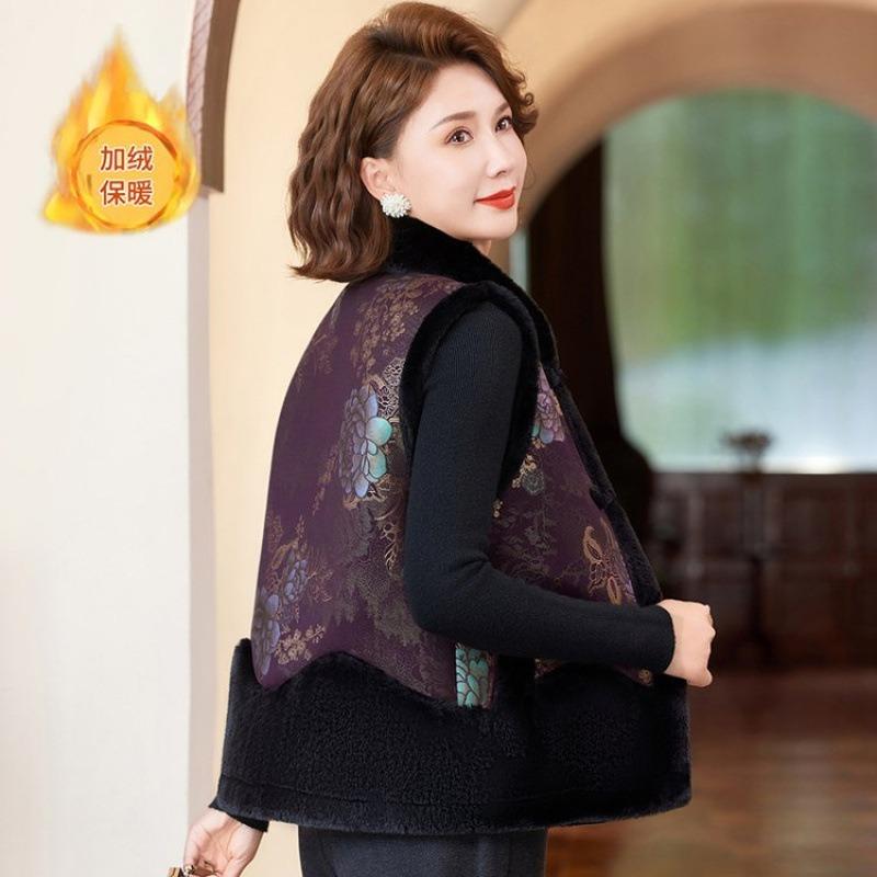 Women's New Vest Fleece Autumn and Winter Thickened Women's Vest Jacket