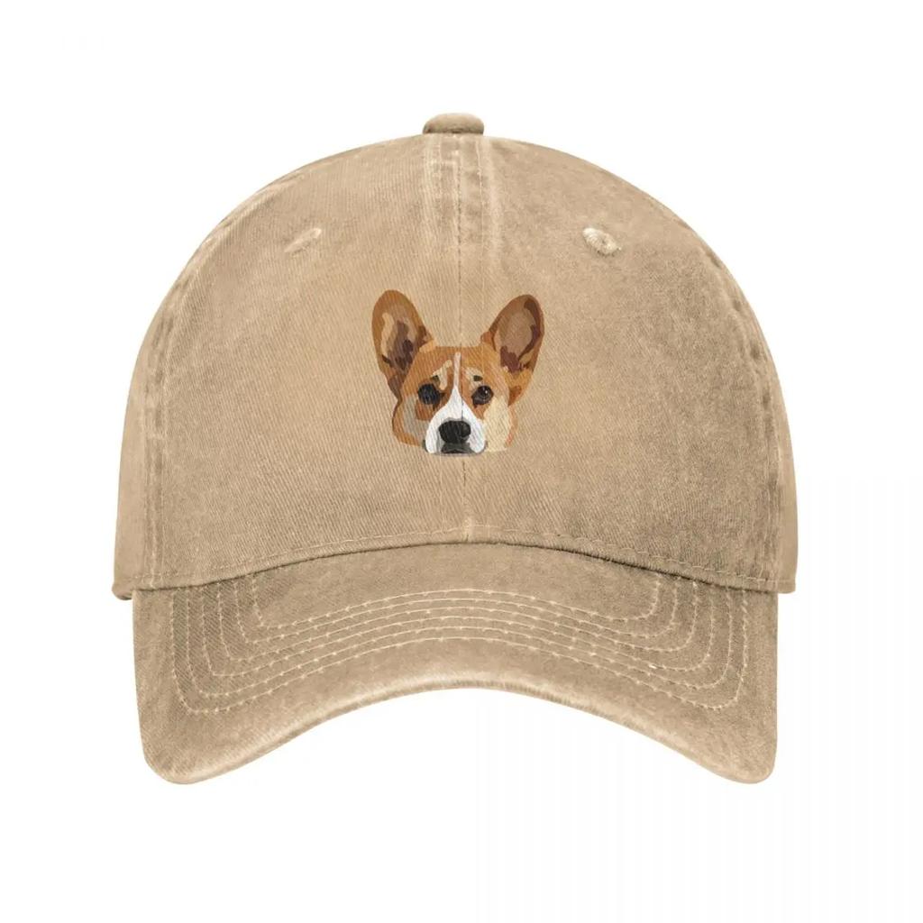 Corgi Cut Out Baseball Cap Anime Hat Snap Back Hat Designer Cap Hat Unisex For The Sun Women Caps Unisexs