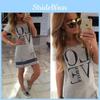 Elegant Womens Floral Long Tops Blouse Ideal For Summer Beach Outings Plus Size