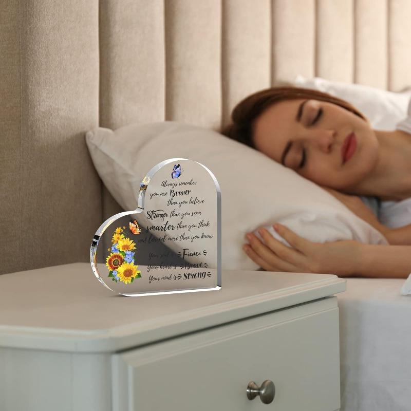 Spiritual Acrylic Gift - Versatile Desk Decor with Photography Utility