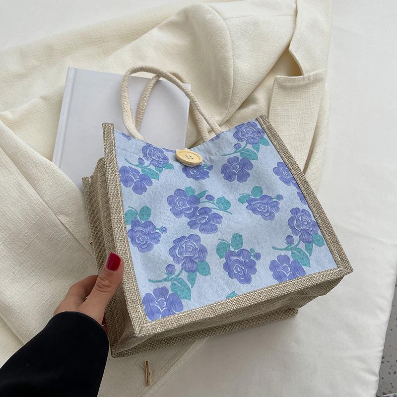 

Льняная сумка для хранения вещей для студентов Льняная сумка для покупок Подарочная сумка на день рождения Сумка для бенто