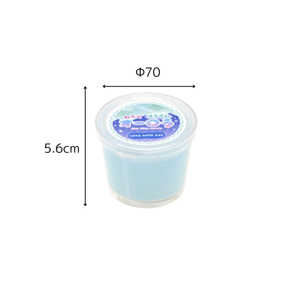 Clay Slime Aurora Set of 6