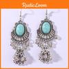 Bohemian Tribal Earrings With Geometric Oval Design For Women Summer Fashion