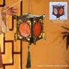 Traditional Retro Lantern DIY Handmade Mid Autumn Craft Wooden Lamp Kit  Night