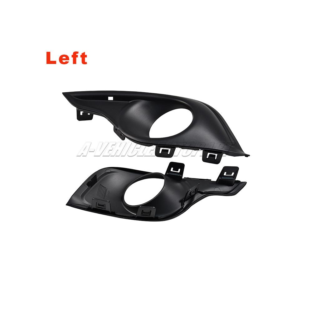 New For Citroen DS4 2011-2015 Front Bumper Fog Lamp Grille Trim Left or Right ABS Black Easy Installation car accessories 745375 Left