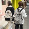 Schoolbag School Bag Junior High School Girl College Student High School Cute Bow Large Capacity Backpack Commuter Travel Backpack