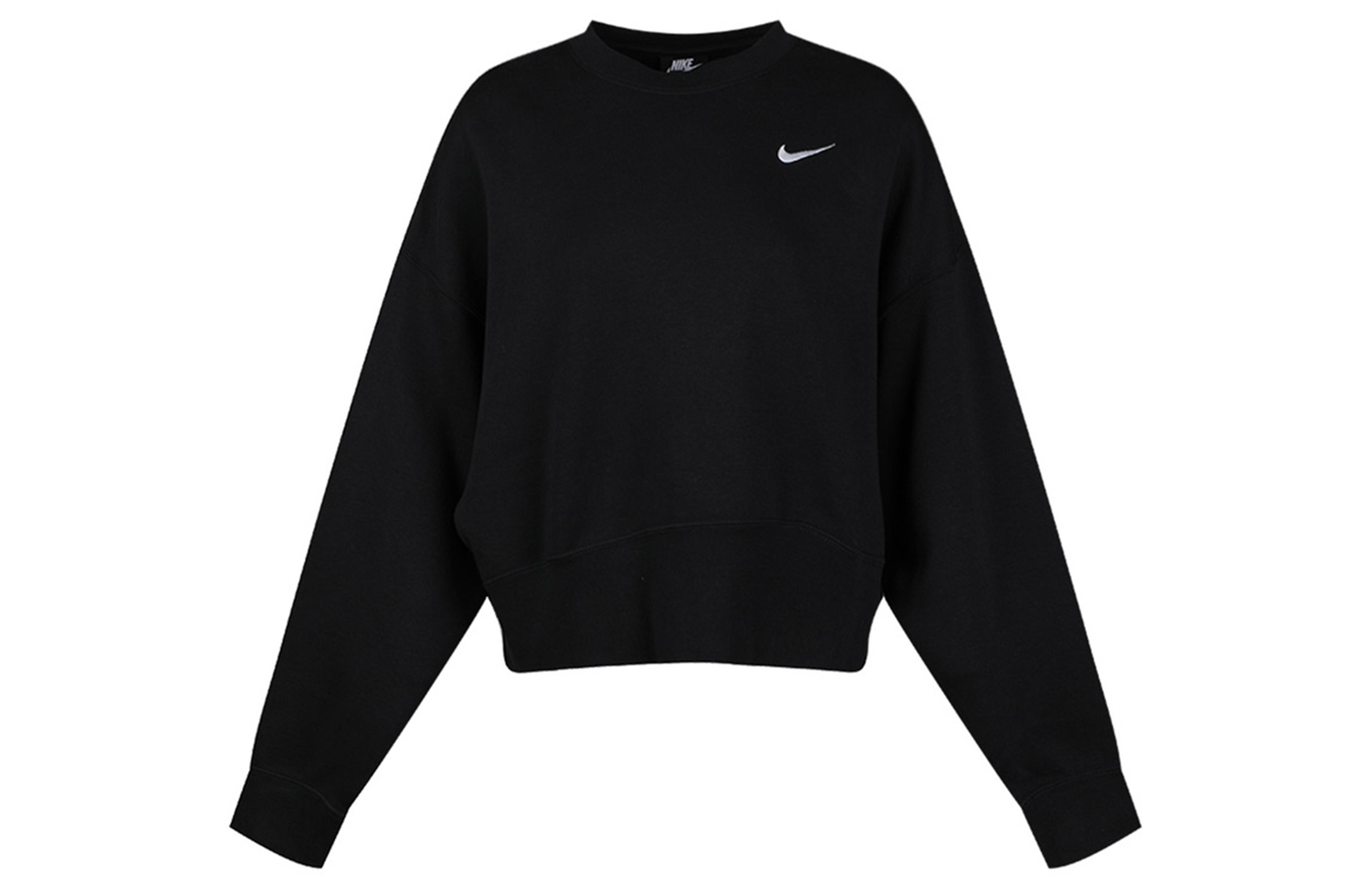 

Nike Sweatshirts Women s Black Crew Neck Moderate Regular CK0169-010 L