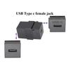 USB 3.1 Type C Socket Cable Port Support Charging Data Synchronization Keystone Insert for Wall Plate Outlet Panel