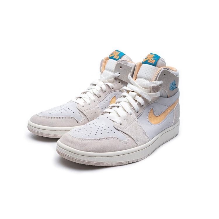 Air Jordan 1 High Zoom Comfort 2 Light Orewood Citrus Men Sneakers Brown Light-Orewood-Brown Sail DV1307-180