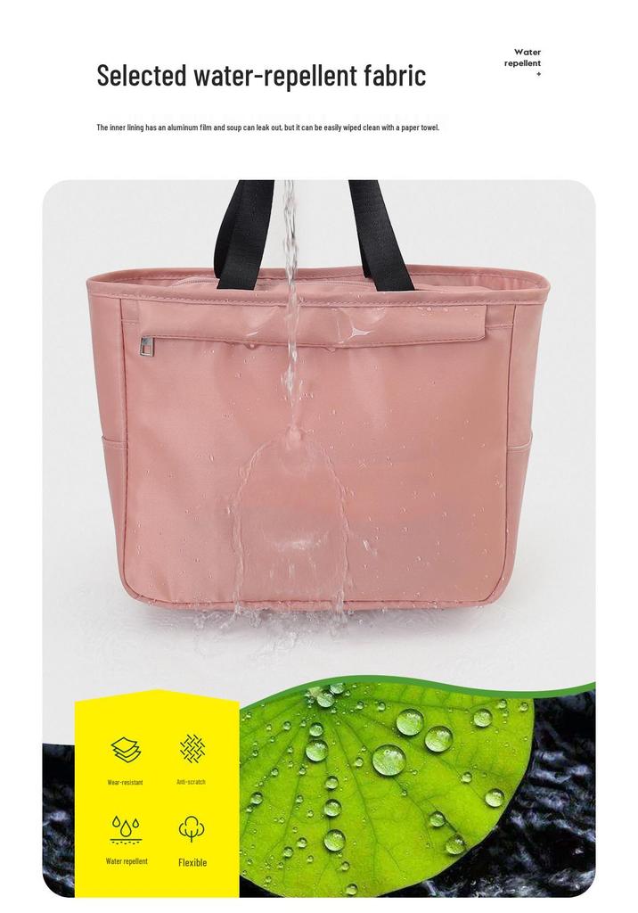 Insulated Lunch Bag for Office Workers - Thickened, Handheld, Perfect for Meals and Snacks