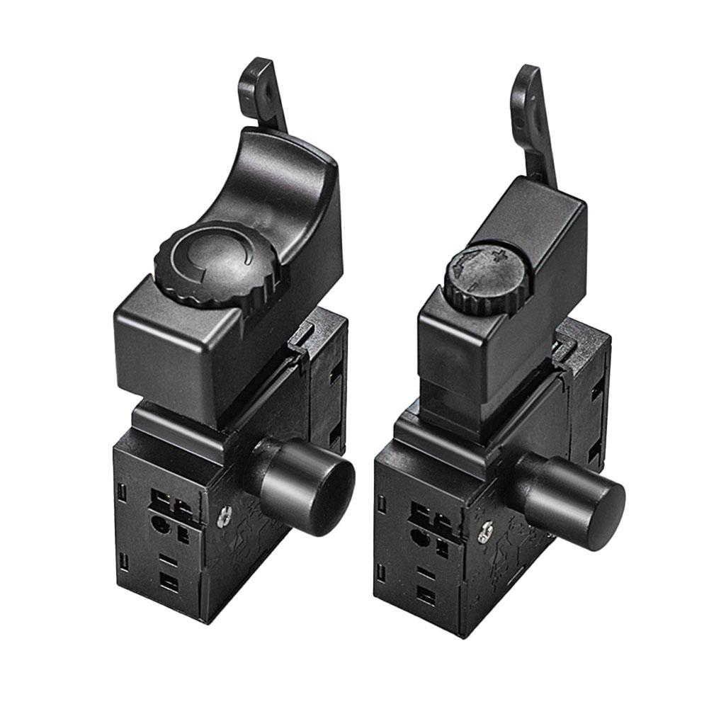 Lock On Power Tool Electric Drill Speed Controller Trigger Button Switch Electric Drill Speed Control Switch Power Tool Parts