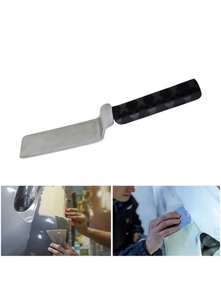 Utensile Z-type con Pad Battente per Riparazione Automatica di Ammaccature su Lamiera Senza Stucco, Livellamento Ammaccature, Pad Battente, Manico Rivestito in Gomma